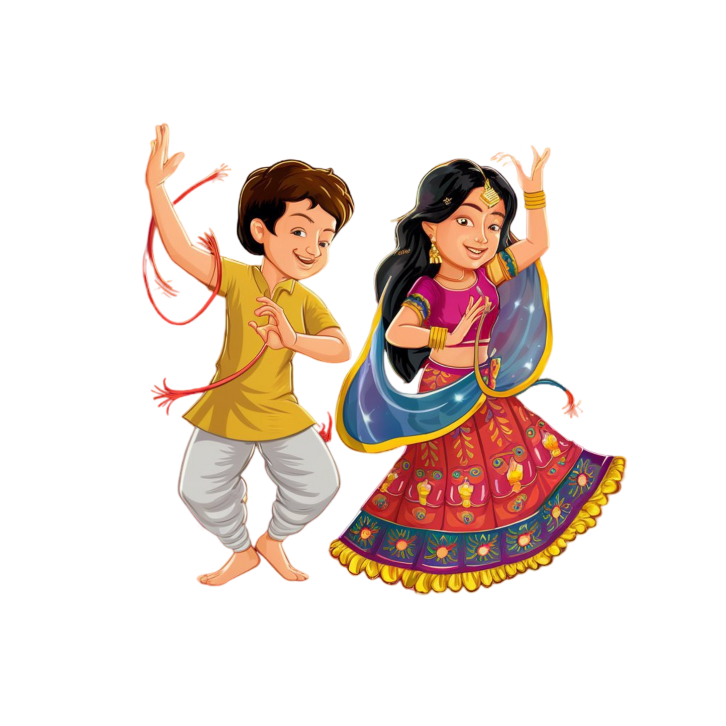 Dandiya Delight – Kids Navaratri Tee