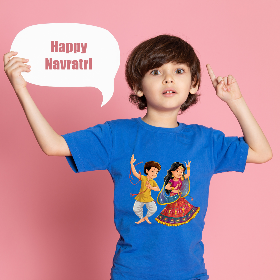 Dandiya Delight – Kids Navaratri Tee